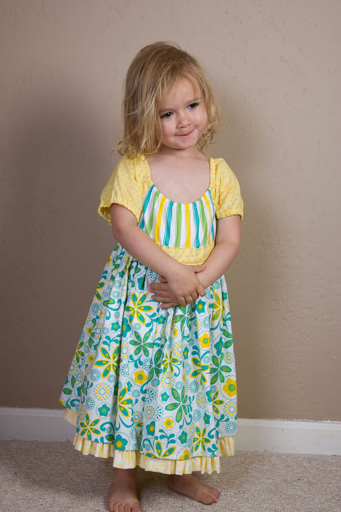 Boutique Clothing - Peasant Dress - Size 2T - B20