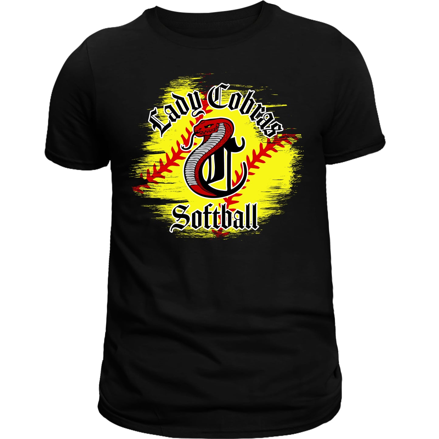 Lady Cobras Grunge Softball