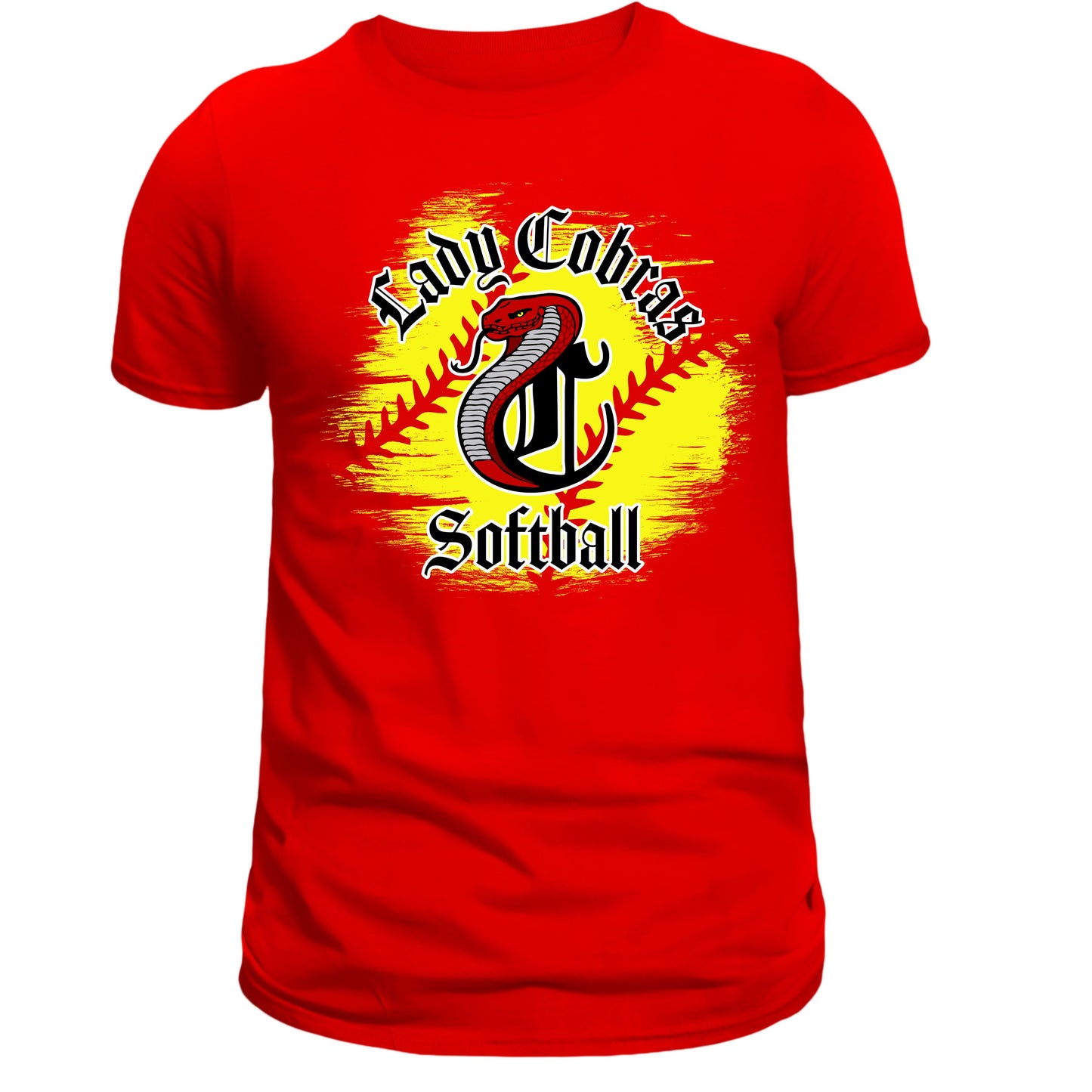 Lady Cobras Grunge Softball