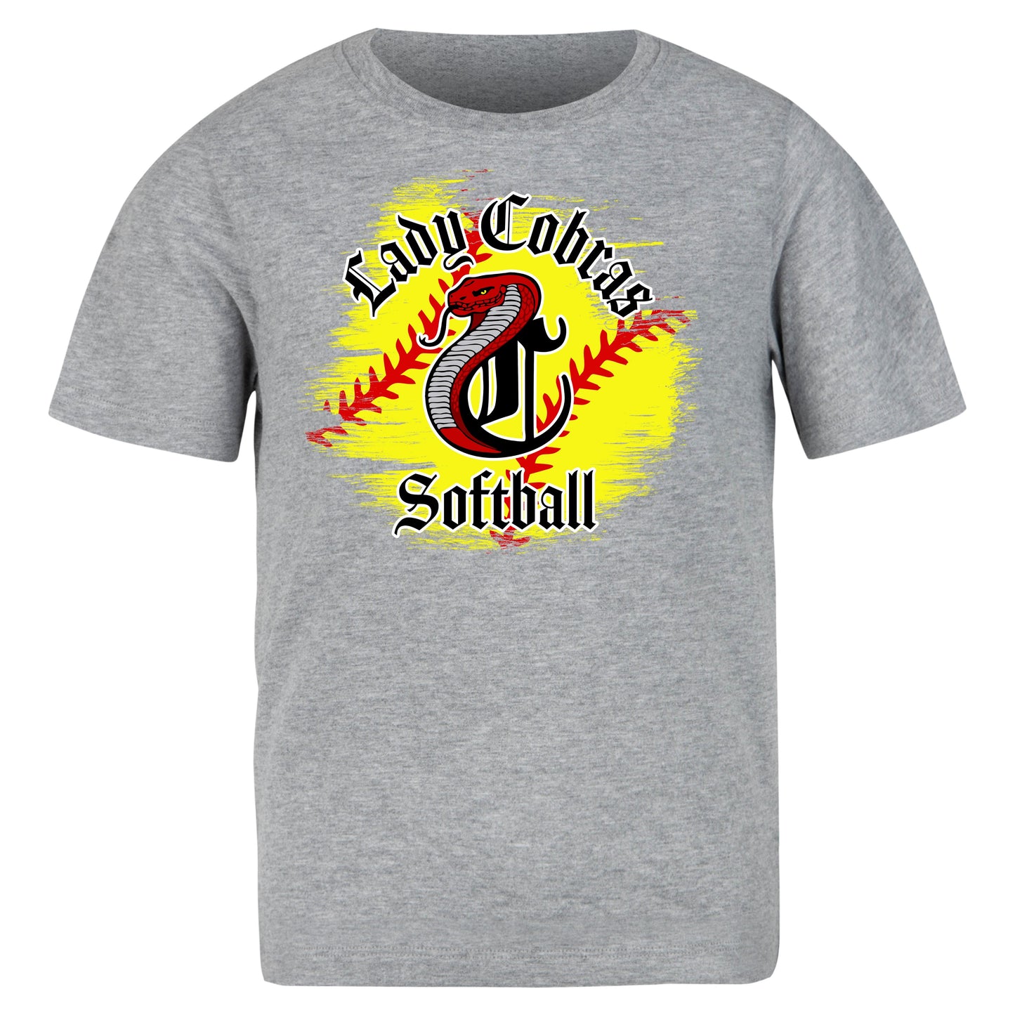 Lady Cobras Grunge Softball