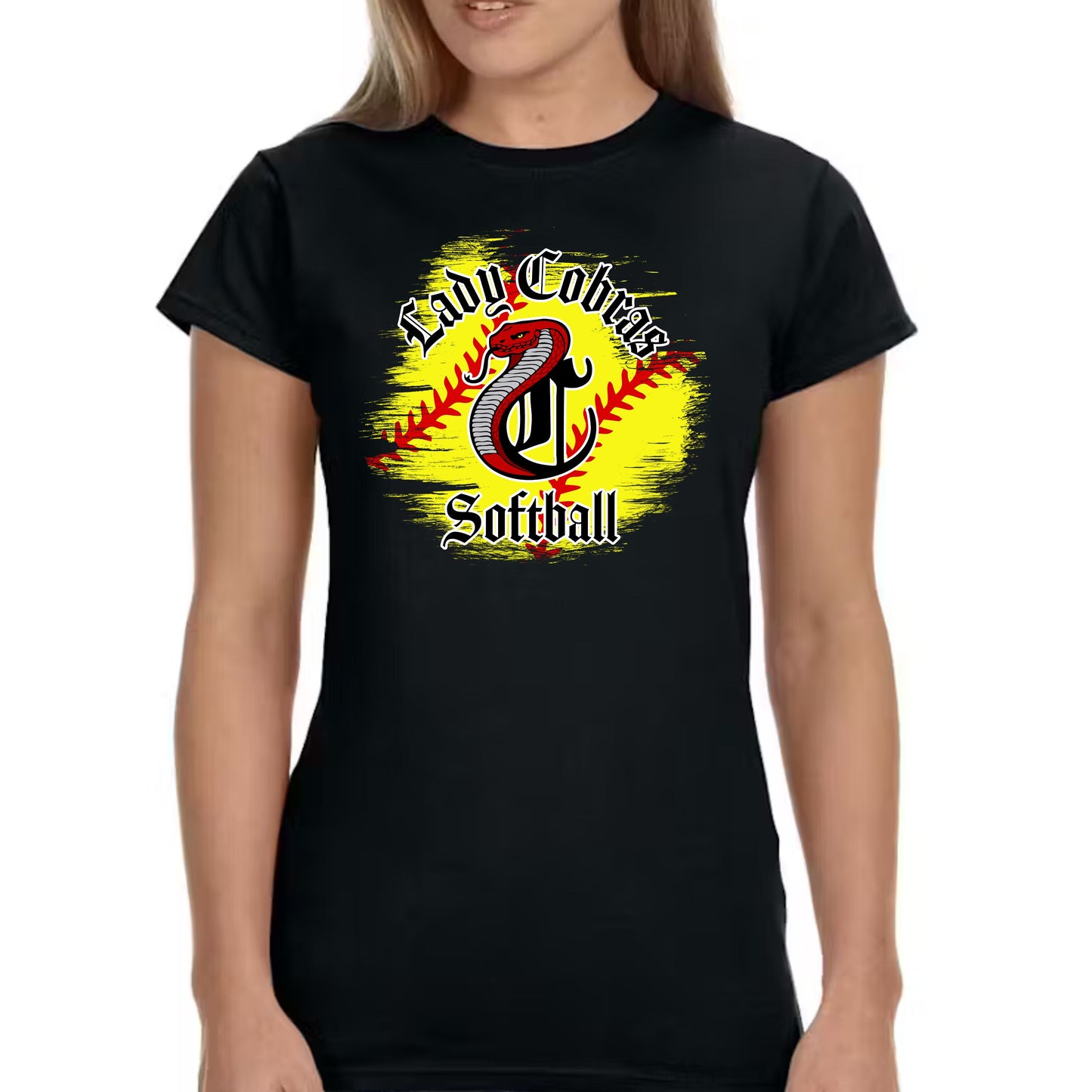 Lady Cobras Grunge Softball