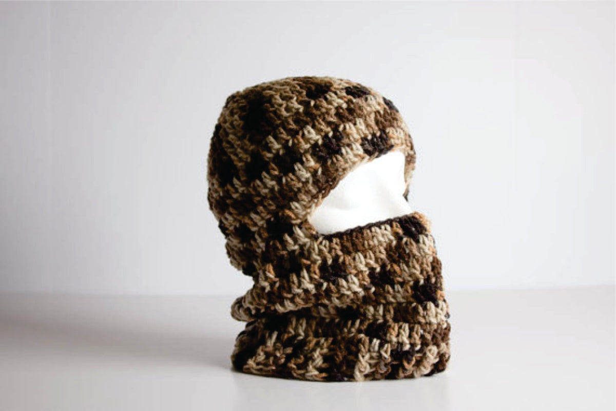 Crochet Ski Mask PATTERN - Hunting Mask - Ninja Style Riding Hood - Winter Face Mask - 3 Sizes - Child Ski Mask - Adult Ski Mask - PAT1052