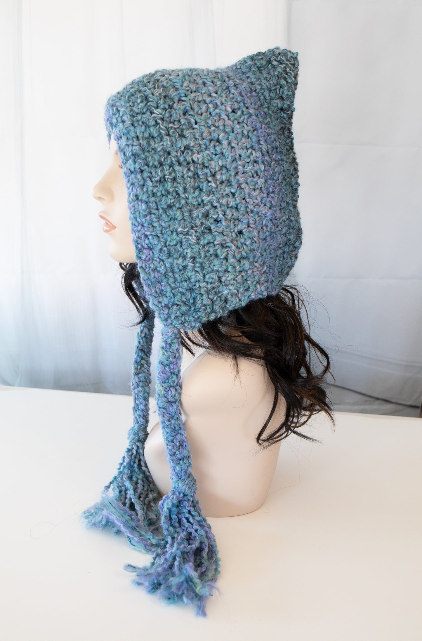 Crochet Beanie - Pixie Hat - Elf Hat - Adult Pixie Hat - Gnome Hat - 1007-B7