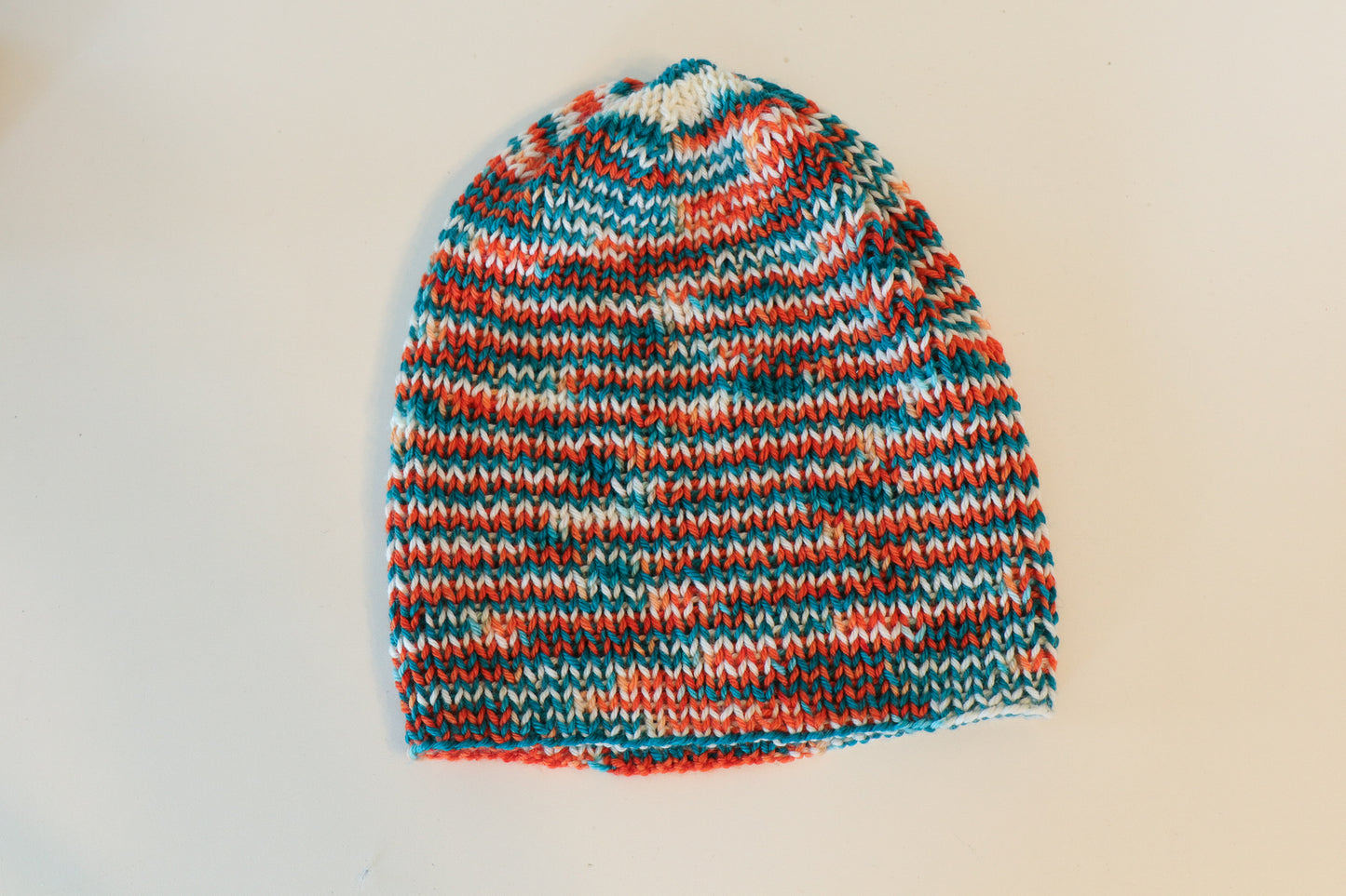 Basic Knitted Beanie - Hand Knitted - Winter Hat - 1030 - B30