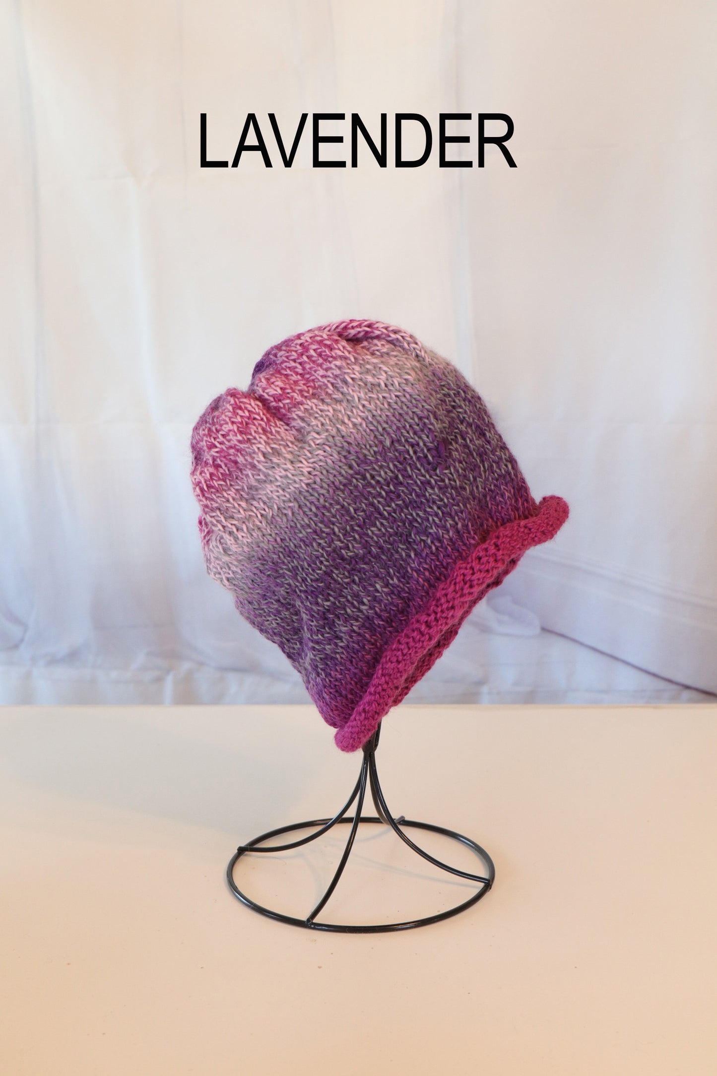 Knitted Slouch Beanie - Knitted Hat - Ski Hat - Women's Hat - Men's Hat - Knitted Beanie - P1034 - B31